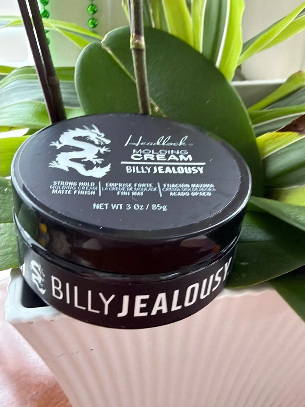 Billy Jealousy Black Styling Molding Cream Jar